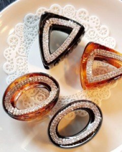 H-489 도형미니집게핀 / 머리핀 / 헤어핀