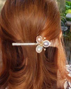 H-496 루시아펄 자동핀 / 헤어핀 / 머리핀