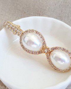 H-494 라라리본펄 자동핀 / 헤어핀 / 머리핀