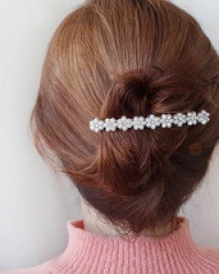 H-603 제니미니플라워 자동핀 / 헤어핀 / 머리핀