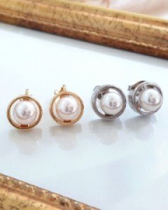 CE1494 심플원 진주 귀걸이 / 귀찌