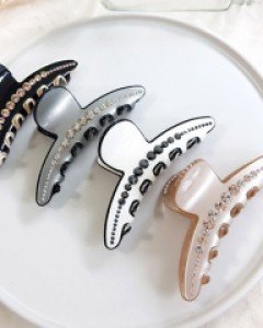 H-740 엣지 라인 보석 집게핀 / 머리핀 / 헤어핀