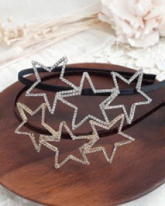 H-797 스톤 별 머리띠 / 헤어밴드