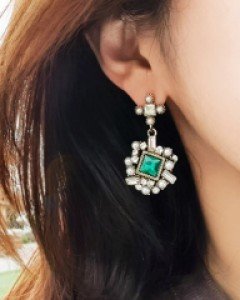 CE1307 카렌 진주 귀걸이 / 2컬러