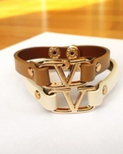 CB2117 럭스 엣지 가죽 팔찌 / 4컬러