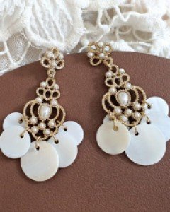 CE1600 뷰티풀 샹들리에 귀걸이 귀찌