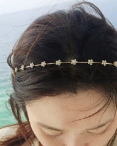 H-1175 작은 꽃마리 머리띠 헤어밴드