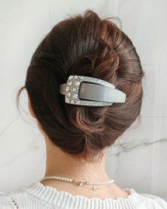 H-1227 럭셔리 스왈 버클 업스타일 올림머리 헤어핀