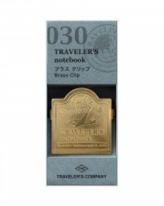 트래블러스노트 BRASS CLIP (AIRPLANE)