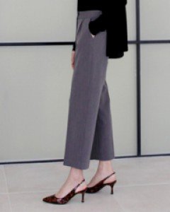 심플라인 7cm 베이직 슬링백 슈즈!