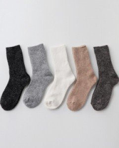 여성 울 앙고라 양말(5 color)