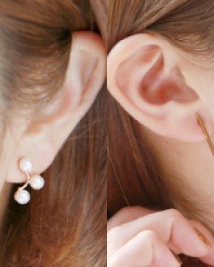 요술진주봉 귀걸이 (er745)