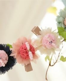 쉬폰플라워 헤어핀 (bhp003)