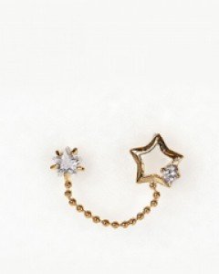 화잇 실버침 귀걸이 (er365)