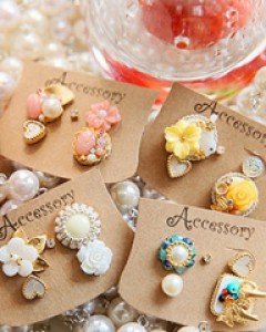 꽃향유 귀걸이 (er481)