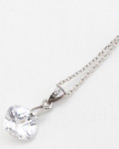 만다 은 목걸이 (nk581)