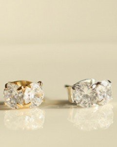 테이큰 큐빅 귀걸이 (er383)