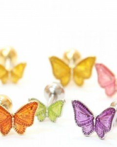 플라잉 나비 피어싱 (pe145)