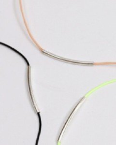 (925실버) 빌리즈 심플 장식 발찌 (ak118)