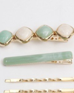 슬링 4개 세트 악어 헤어핀 (hp1343)