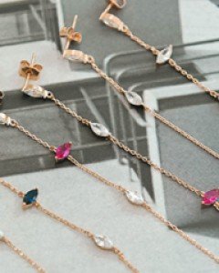 더롤 은침 드롭 귀걸이 (er2522)