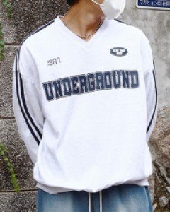 BS 언더그라운드V넥맨투맨