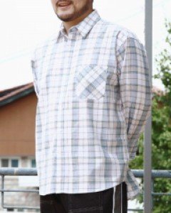 PINO 8232오버체크남방