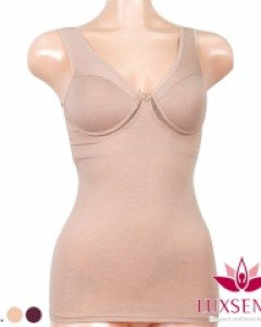 [보라80A] LU3003 럭센스 XF WARM 텐셀 보온 노와이어 소프트몰드 나시 여자 A컵 텐셀 브라 런닝 캐미숄