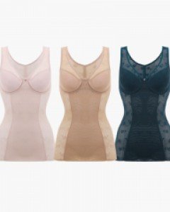 LS5047 럭센스 파워넷 몰드 노와이어 여성 B컵 치마 올인원 바디쉐이퍼