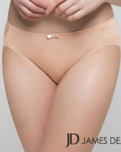 [90/95] JHWWU022 제임스딘 에코 텐셀 노라인 여성 미디 삼각 헴팬티