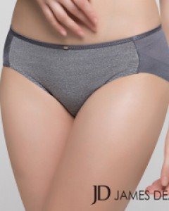 JHWWU012 제임스딘 폴리인팅 여성 미디 삼각 헴팬티