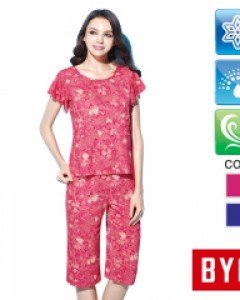 [95] BWT2746/2747 BYC 쿨피아 냉감 스판 여성 상하 홈웨어 세트