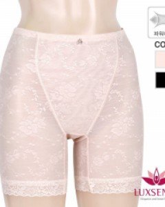 LG7001 럭센스 여성 파워넷 복부 이중덧댐 사각 롱거들 팬티