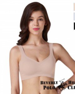 BPW3017 비버리힐즈 폴로클럽 노와이어 노라인 무봉제 심리스 여자 스포츠 누디 브라