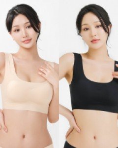 JBR1232 비너스 자스민 무봉제 여자 스포츠 A컵 브라 브라렛