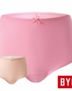 [90] BYX0189 BYC 심플 맥시 햄라인 팬티 여자 노라인 삼각 팬티 2매입 세트