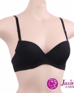 [85A/90A/80B/75C/85C] JBR1229 비너스 자스민 폴리 스판 여자 레이스 와이어 몰드 브라 A컵 B컵 C컵
