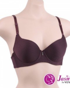 [75A~75C] JBR1231 비너스 자스민 여자 스트라이프 풀컵 와이어 몰드 브라 A컵 B컵 C컵