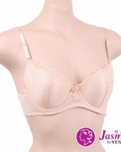 [90B/70C/75C/90C] JBR1228 비너스 자스민 여자 레이스 풀컵 와이어 몰드 브라 A컵 B컵 C컵