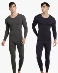 JHMIXP43 제임스딘 레이온 스판 남자 긴팔 내의 내복 상하 세트