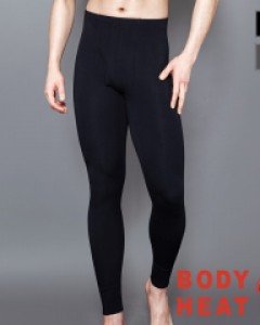 [재색105] BYU2167 BYC 보디히트 기모 스판 타이즈 3호 발열 기능성 남자 내복 내의 바지 하의