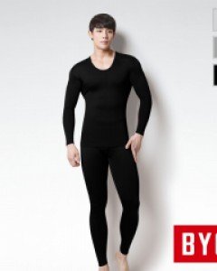 [100/105] BYL9545 BYC 기모 스판 남 상하 11호 남자 긴팔 내의 내복 세트