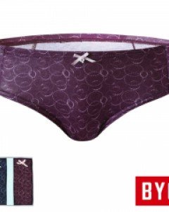 [85] BYX0358 BYC 미디 위생 팬티 51호 면스판 여자 삼각 2매입 세트