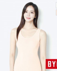 [백색 90/95] BWT0025 BYC 보디드라이 스킨케어 런닝 쿨 냉감 여자 민소매 나시