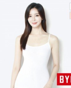 [스킨 95/100] BWT0026 BYC 보디드라이 스킨케어 케미솔 쿨 냉감 여자 민소매 끈 런닝 나시