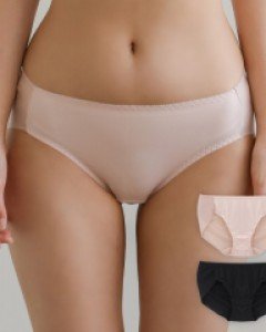 JPT8010 비너스 베이직 여자 미디 노라인 삼각 헴팬티