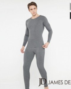 [블랙95] JHMIW814 제임스딘 에어필 히트엔진 코지 기모 스판 남자 겨울 긴팔 기능성 발열 내의 내복 상하 세트