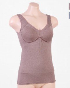 GWR9008-1 고아라 스판 여자 노와이어 민소매 몰드 브라 런닝 나시