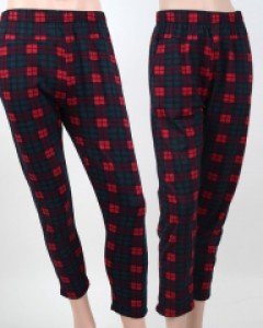 CF5225-5 피치 기모 울트라 스판 남녀공용 가을 겨울 마약 잠옷 홈웨어 바지 하의