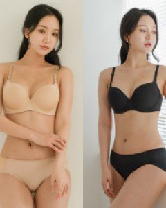 JBR1163S 비너스 A~B컵  메모리폼 몰드 와이어 풀컵 브라 팬티 세트